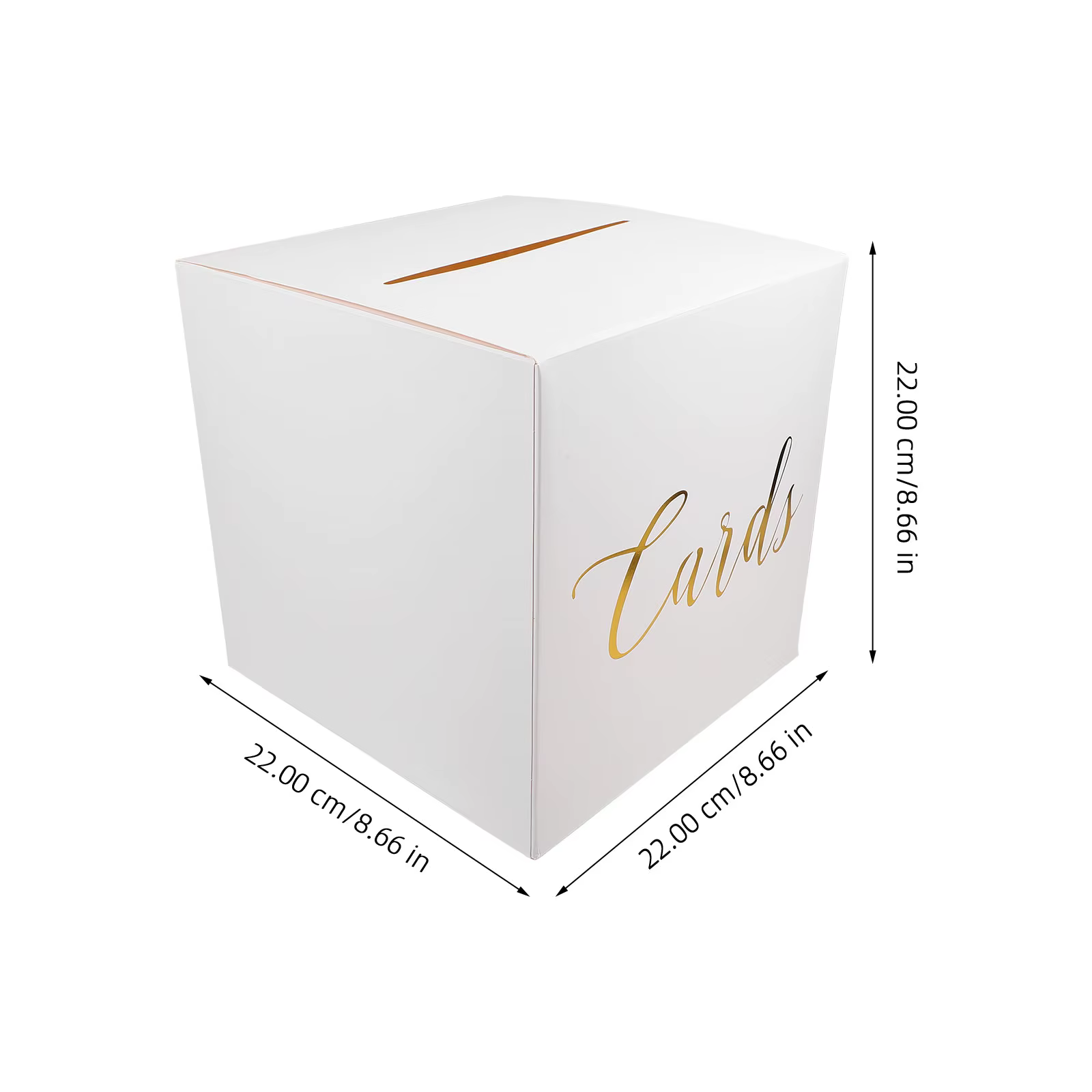1 ensemble de boîtes à cartes de mariage