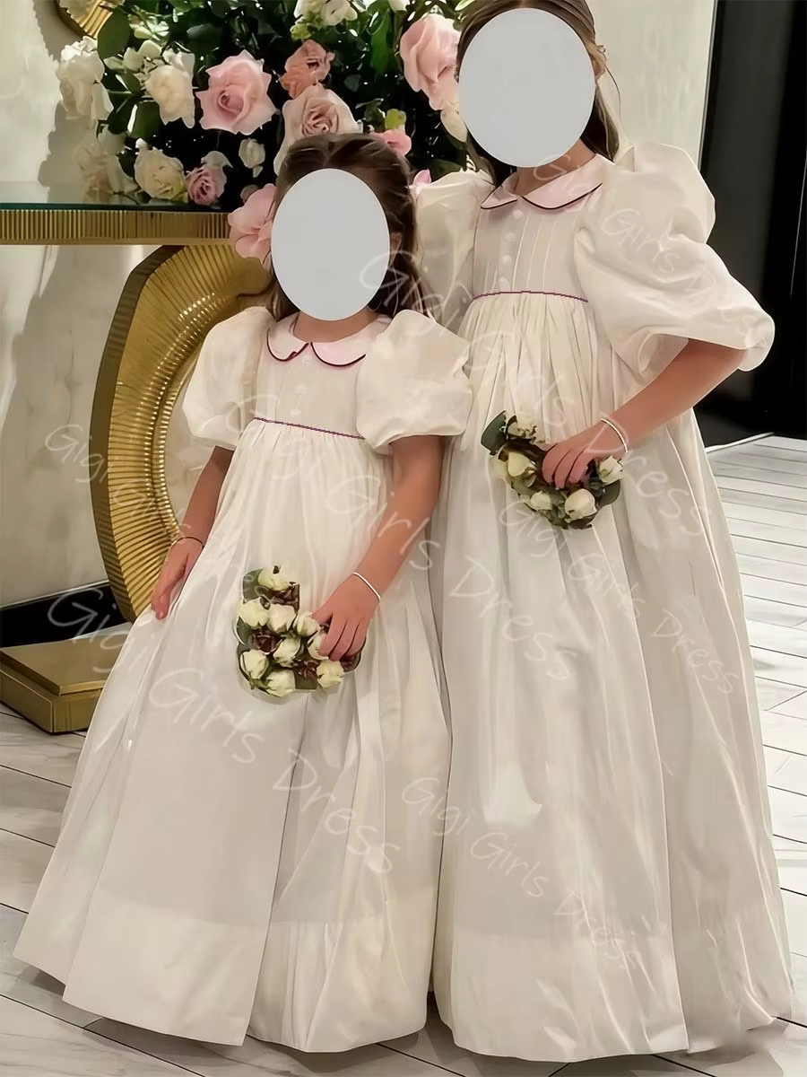 Robe de demoiselle d'honneur élégante style princesse drapée pour mariage
