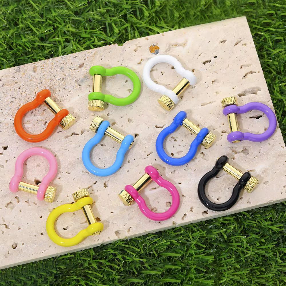 Juya – pendentif en émail coloré fait à la main