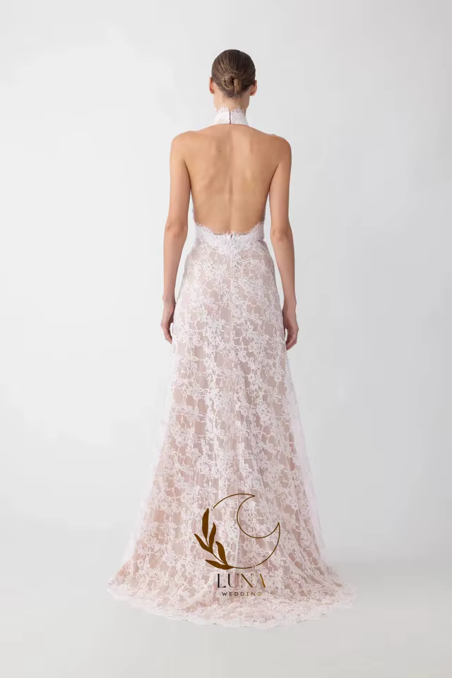 Robe de mariée sirène vintage personnalisée Luna