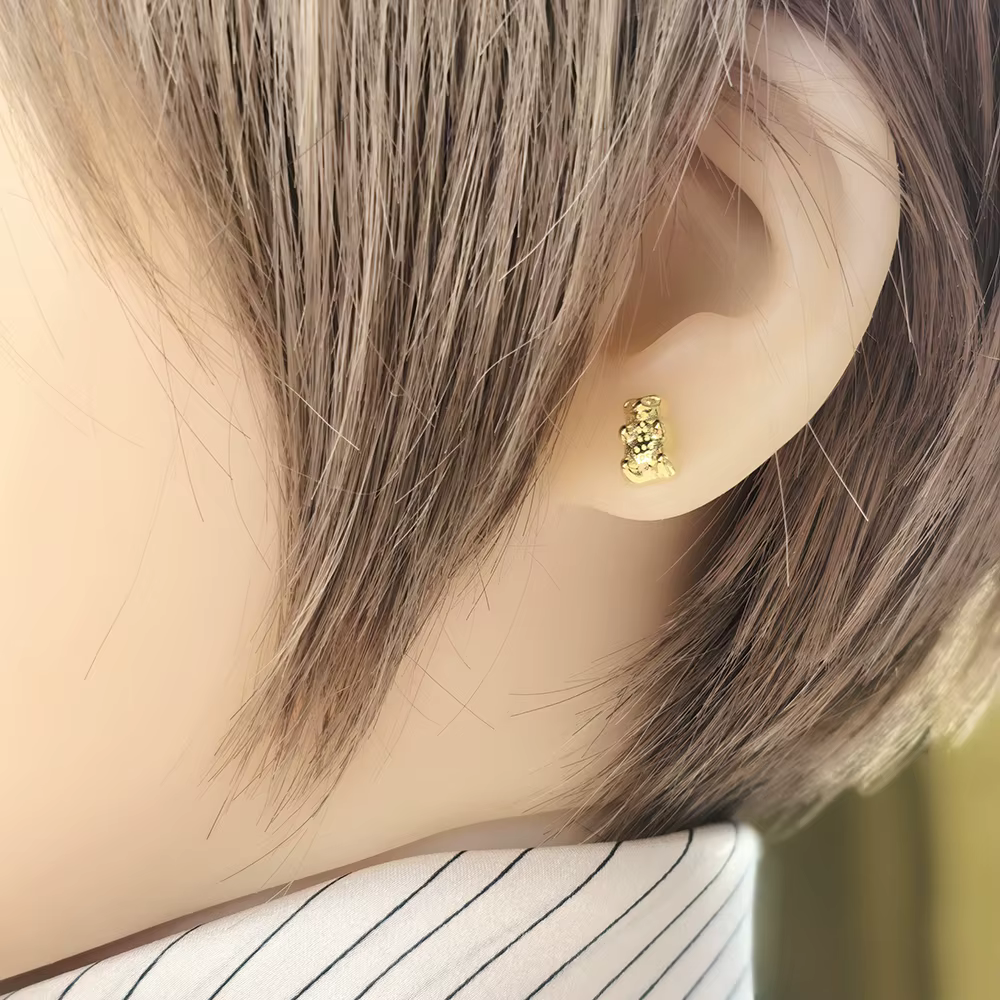 Boucles d'oreilles en argent massif 925