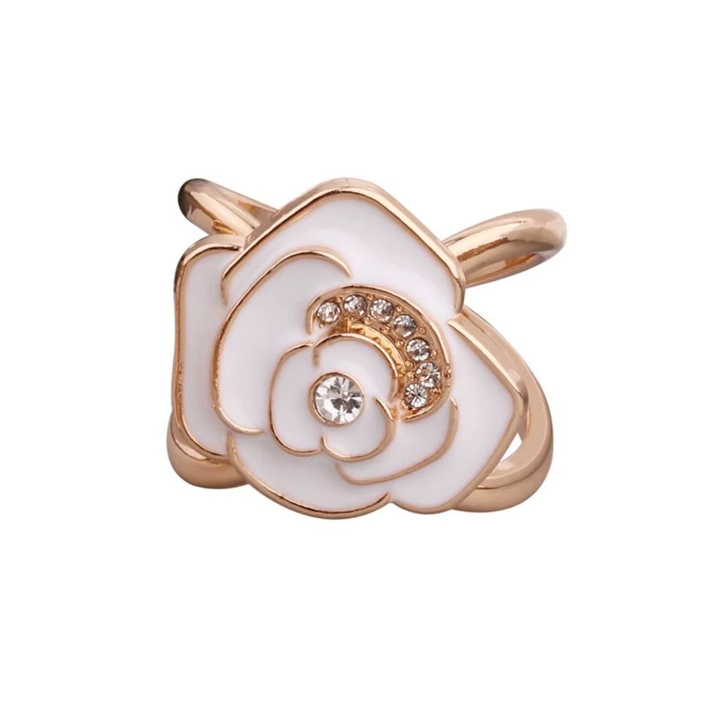 Nouvelle boucle d'écharpe en alliage