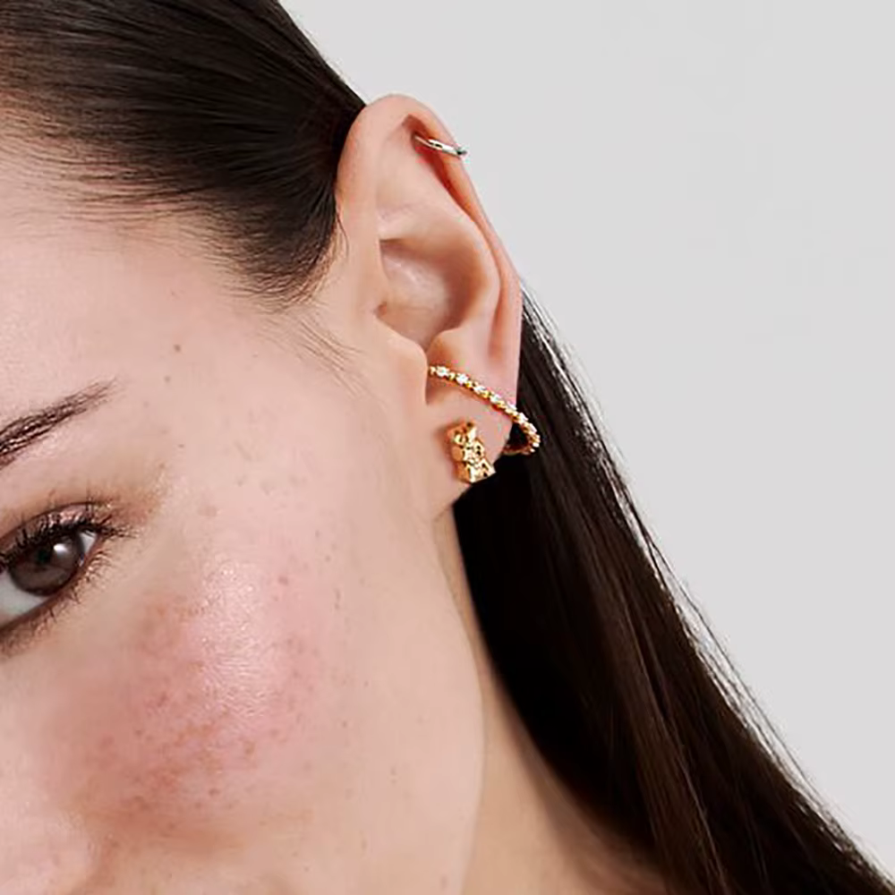 Boucles d'oreilles en argent massif 925