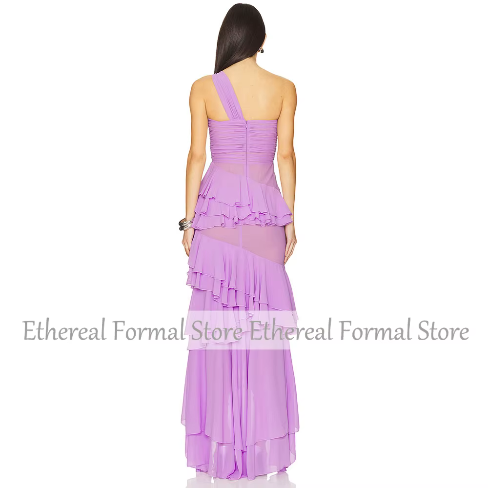 Robe de soirée lilas à la mode pour mariage