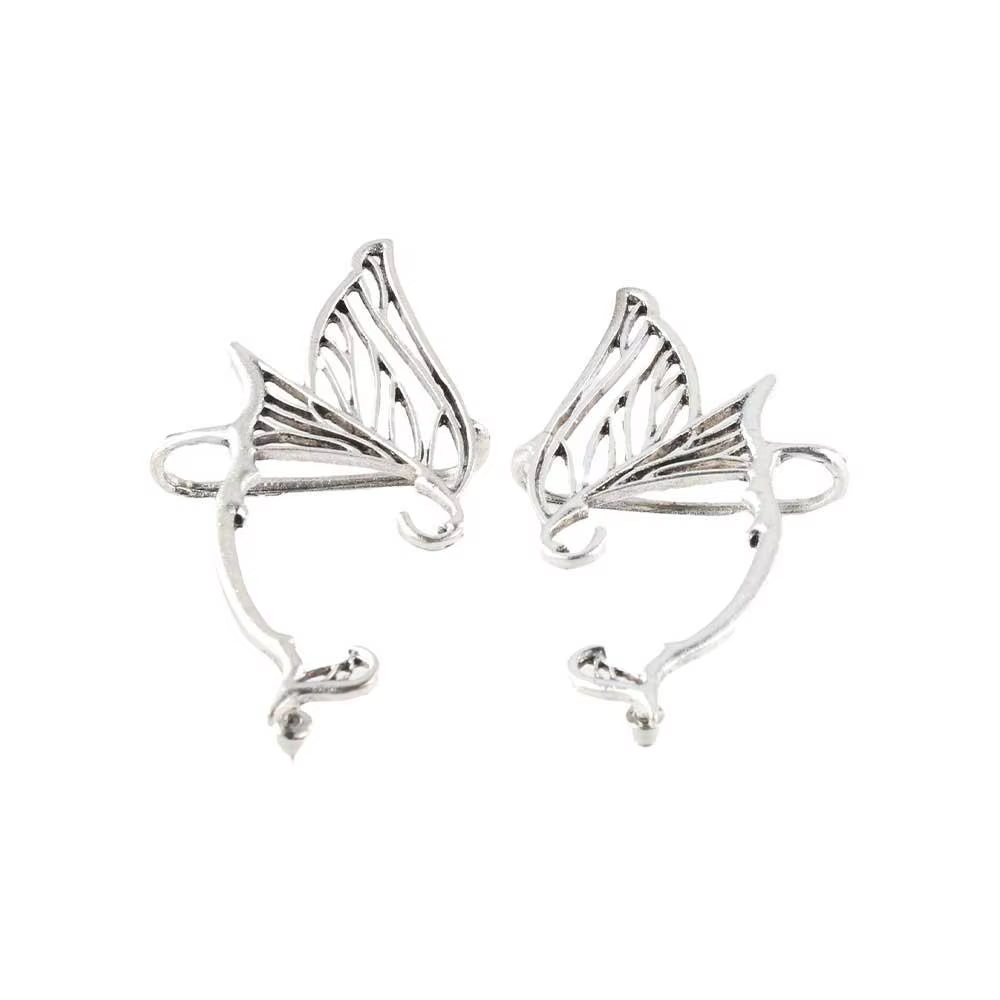 Boucles d'oreilles rétro en alliage couleur or antique