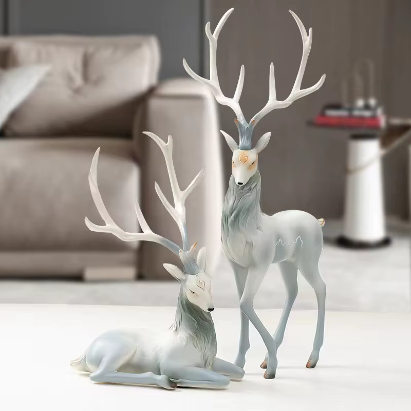 Statue de Cerf Haut de Gamme