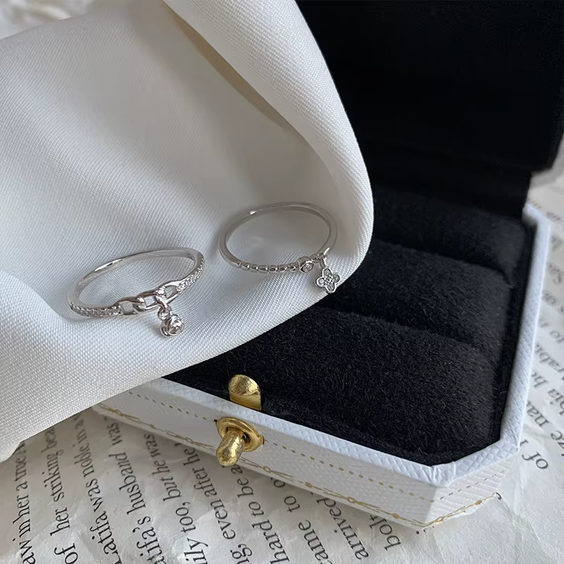 JORose Flowers Pendentif Rings for Women