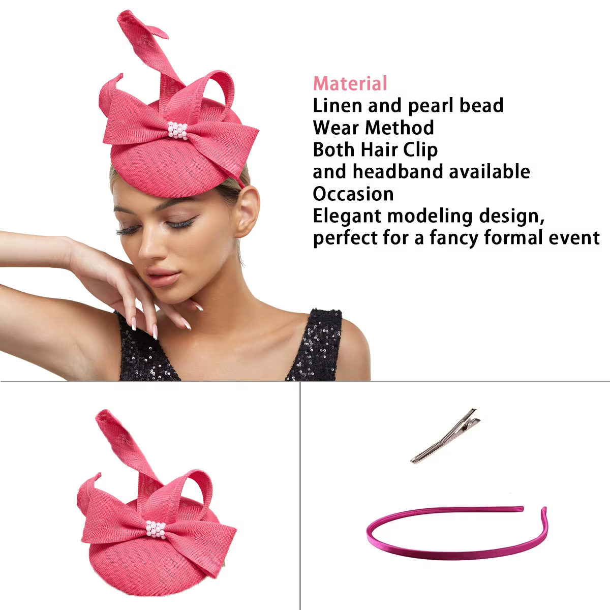 Chapeau fascinateur pour mariage