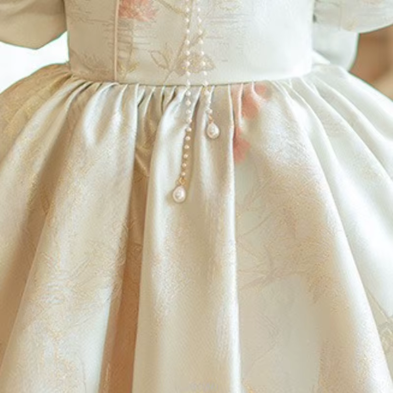 Robe de bal en Satin pour bébé fille
