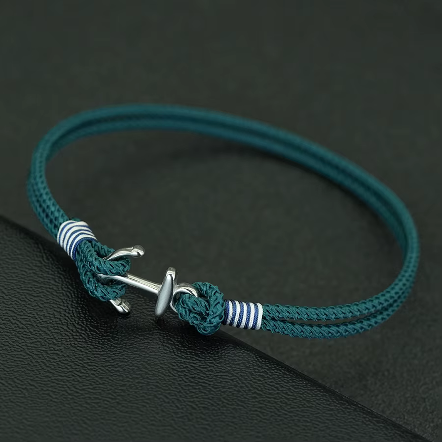 Bracelet ancre élégant pour hommes