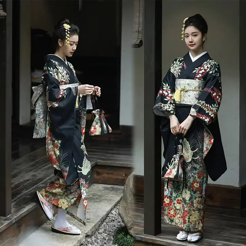 Kimono japonais 2026 pour femme
