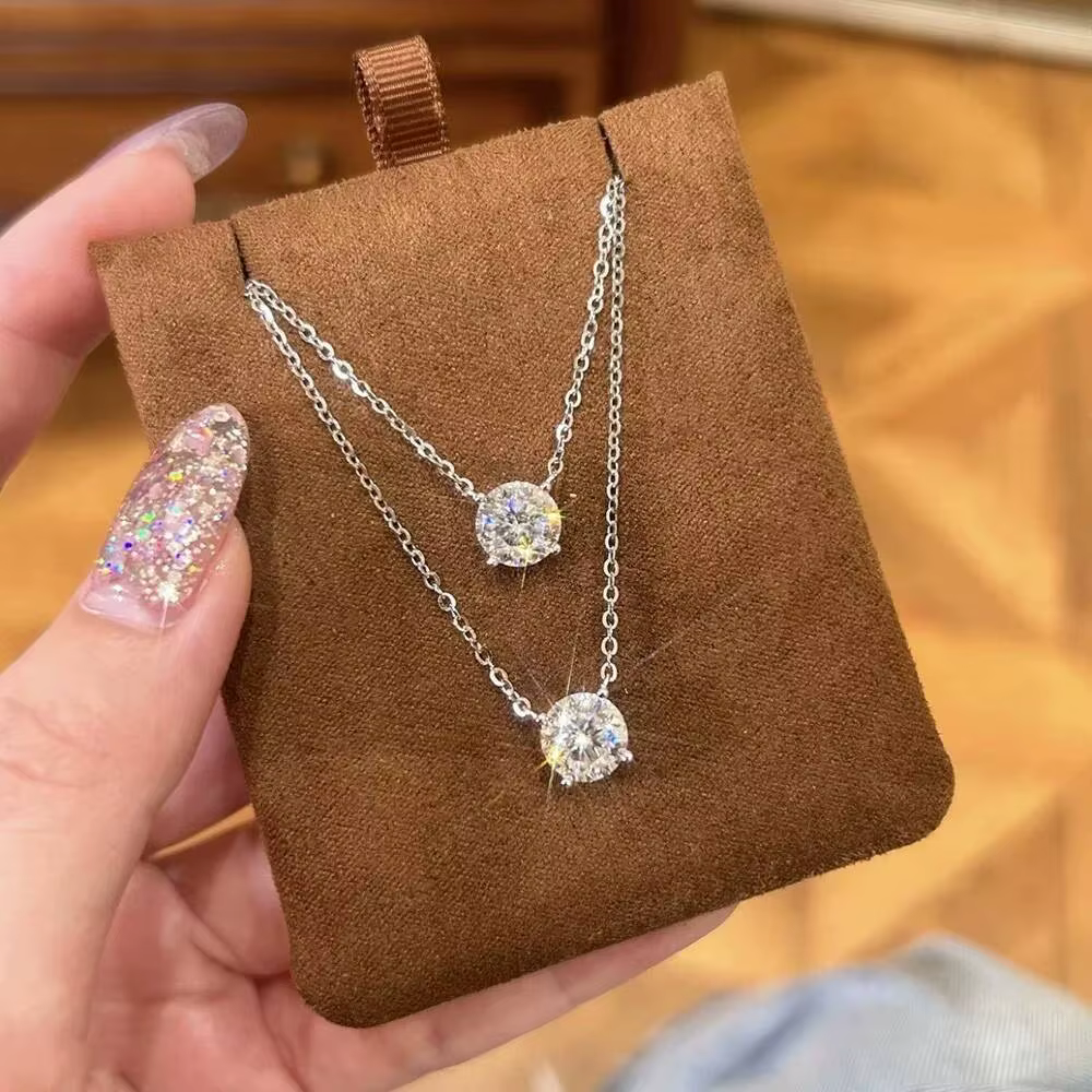Collier en argent Sterling S925 pour femmes