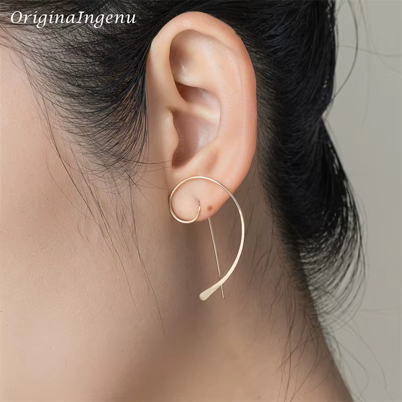 Boucles d'oreilles piercing minimalistes pour femmes