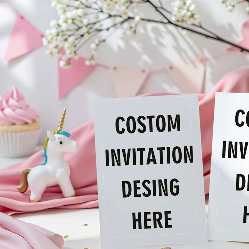Invitations de mariage personnalisées