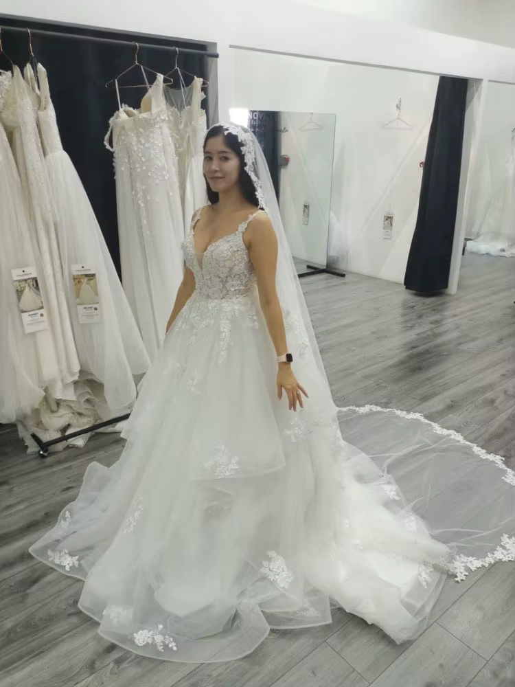 Voile De mariée blanc/ivoire