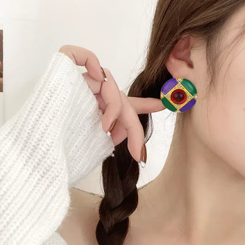 Boucles d'oreilles Vintage à la mode