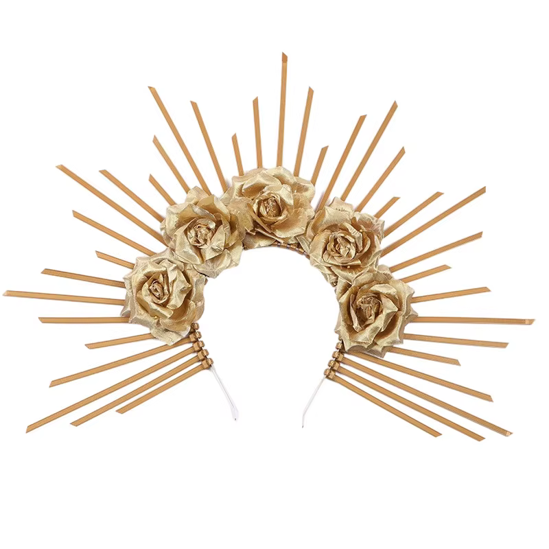 Couronne de fleurs de diadème pour femmes