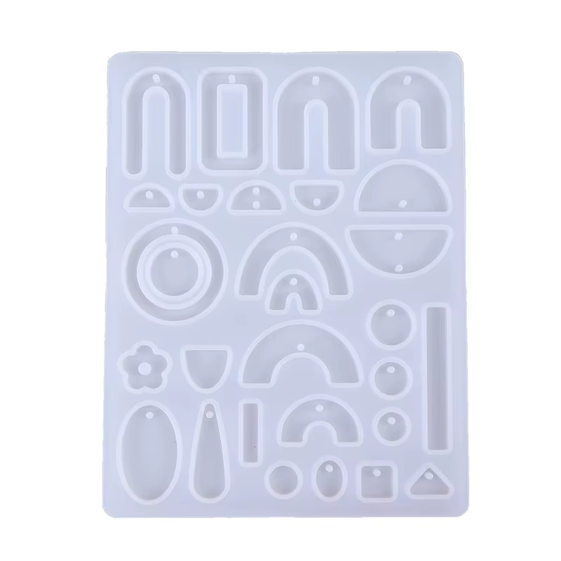 Moule à pendentif en silicone pour résine acrylique