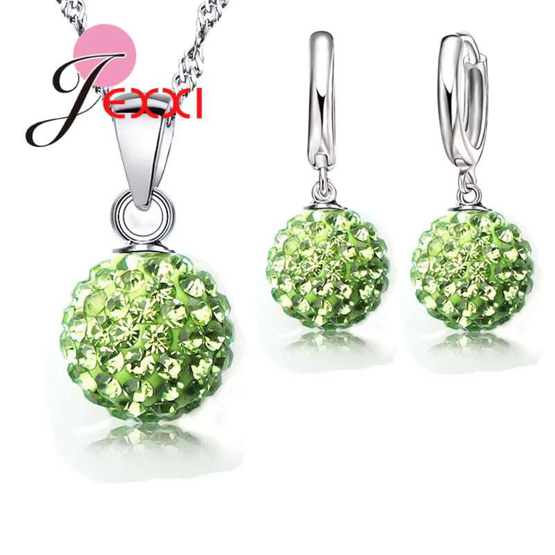 Ensemble de bijoux en argent Sterling 925