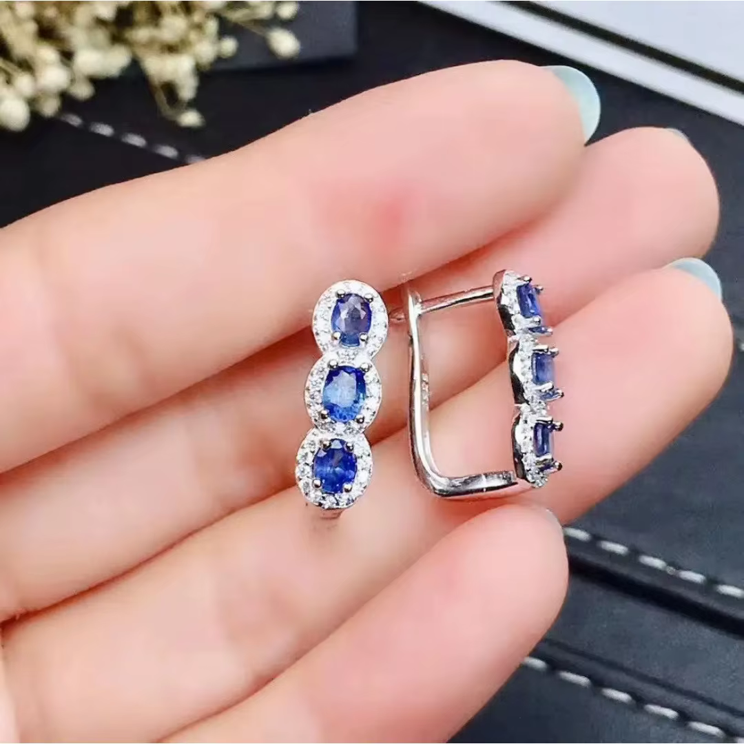 Boucles d'oreilles en argent Sterling 925