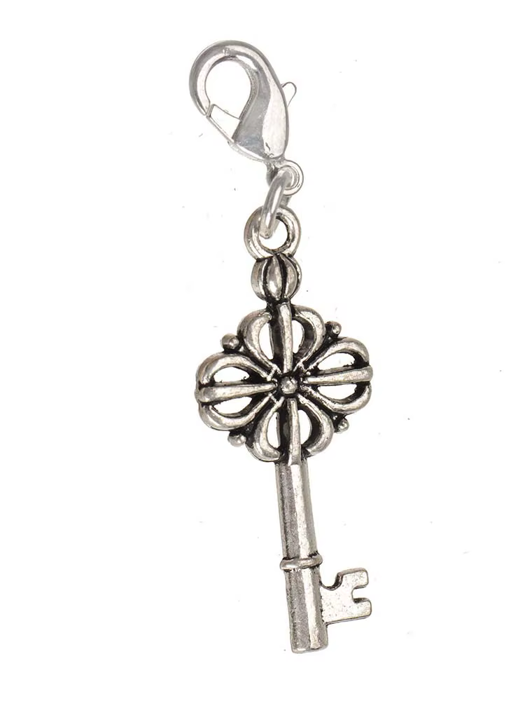 Breloques en Métal Plaqué Argent pour Fabrication de Bijoux