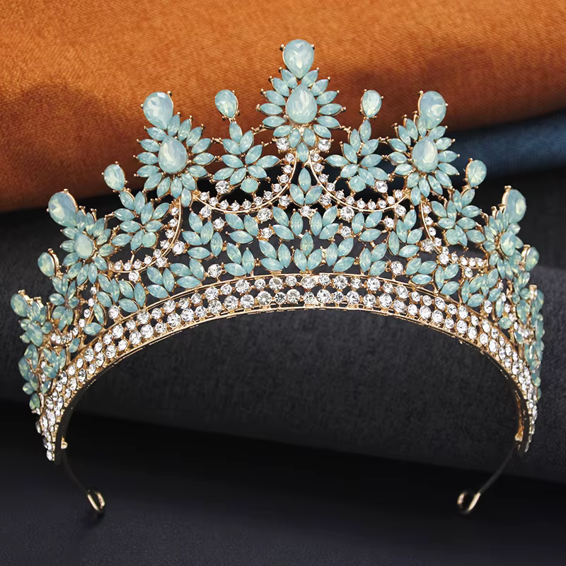 Diadème de Princesse en Strass pour Femme