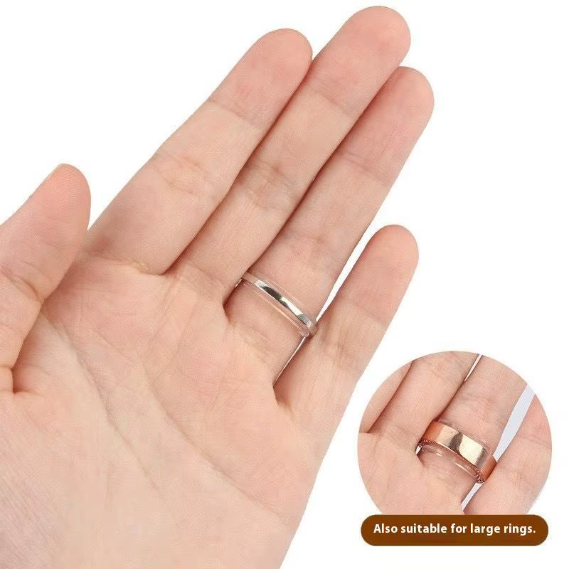 Ajusteur de taille de bague en silicone