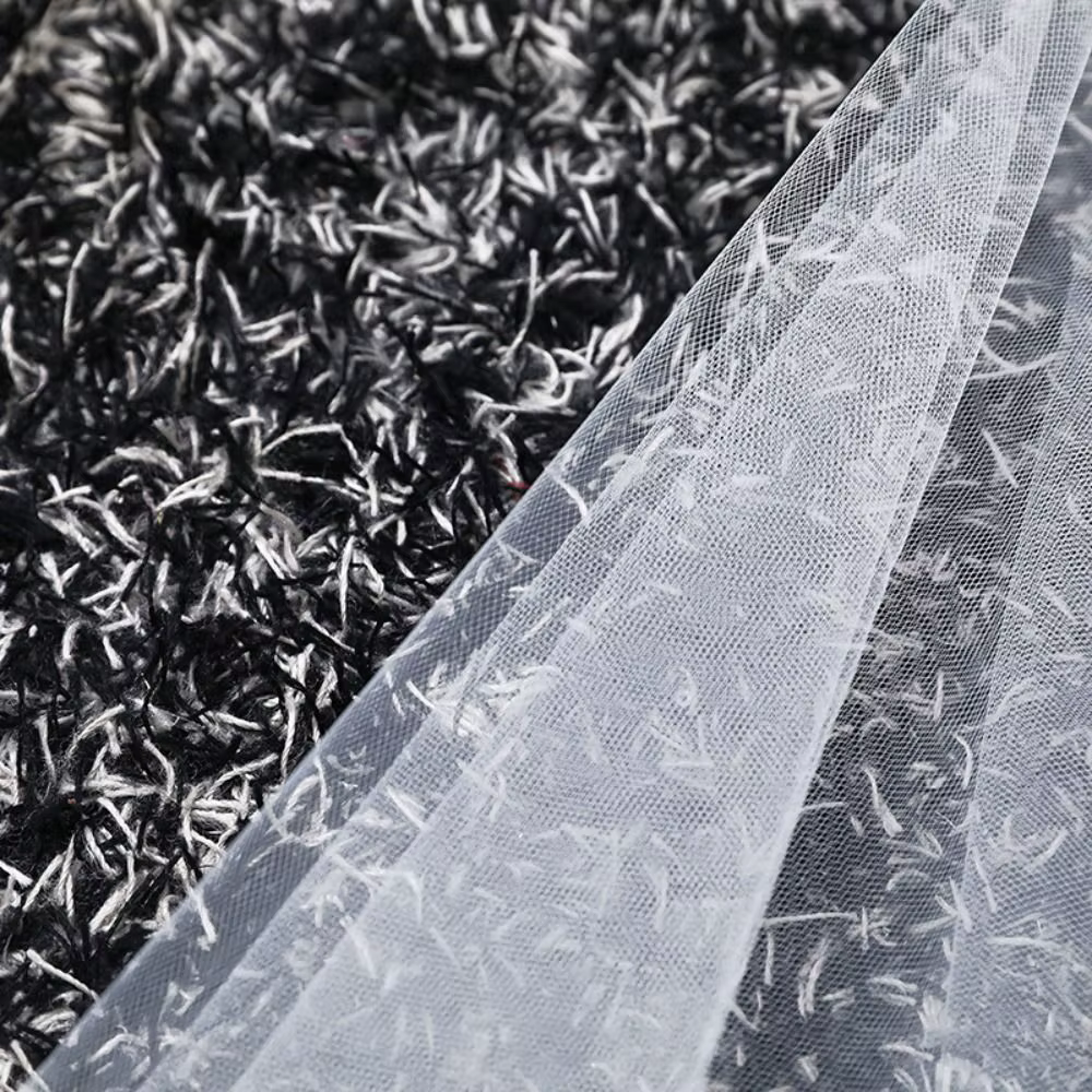 Voile de mariée minimaliste et élégant en dentelle