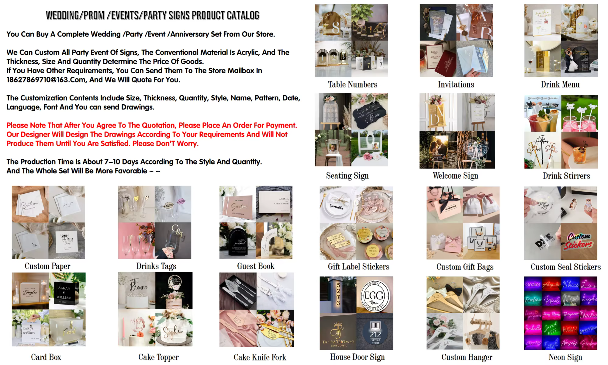 Boîte à cartes personnalisée pour mariage