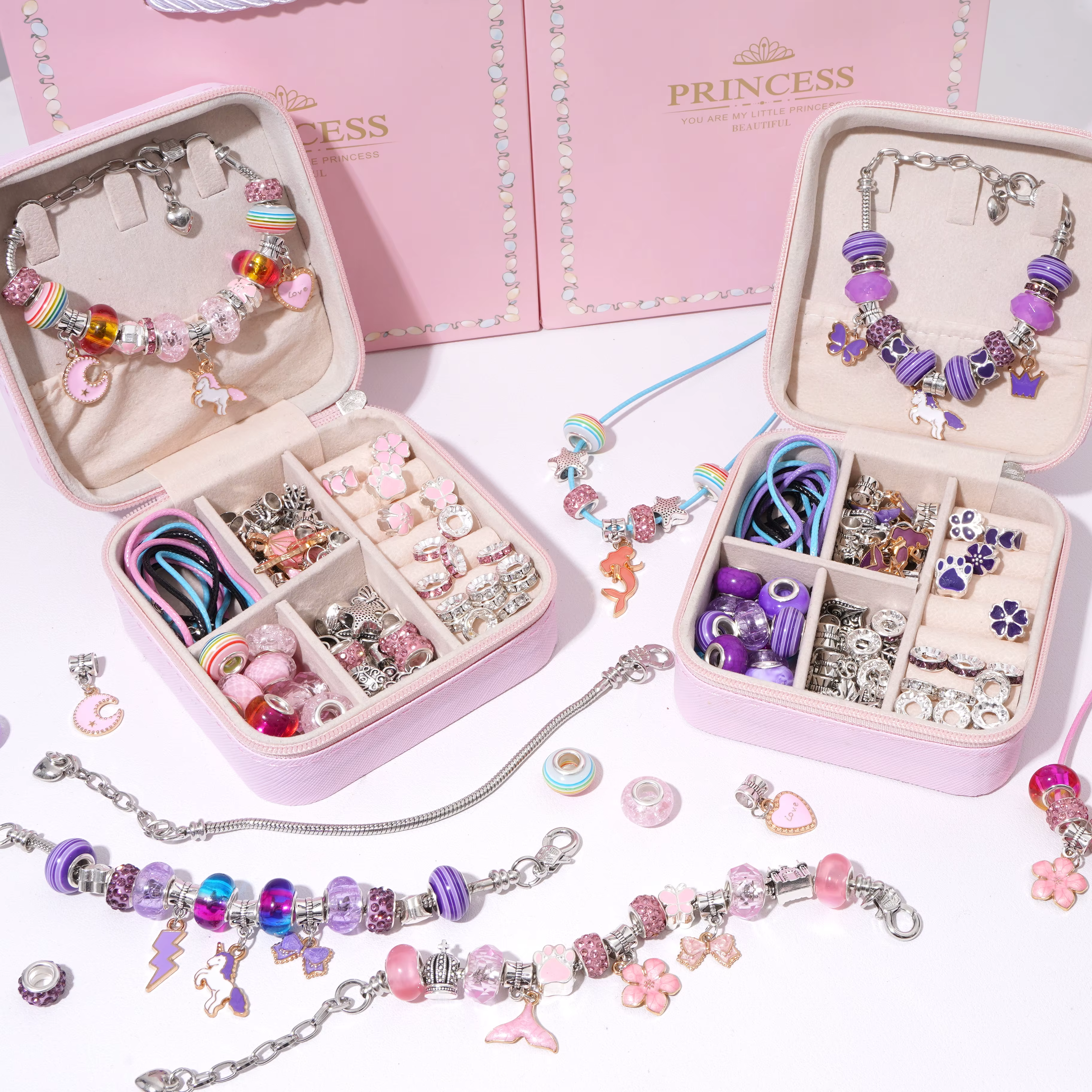 Coffret cadeau pour la fabrication de bijoux