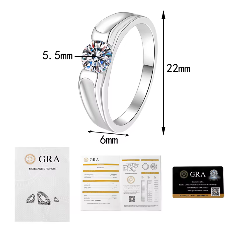 Bague Morganite 0, 5 ct pour homme et femme