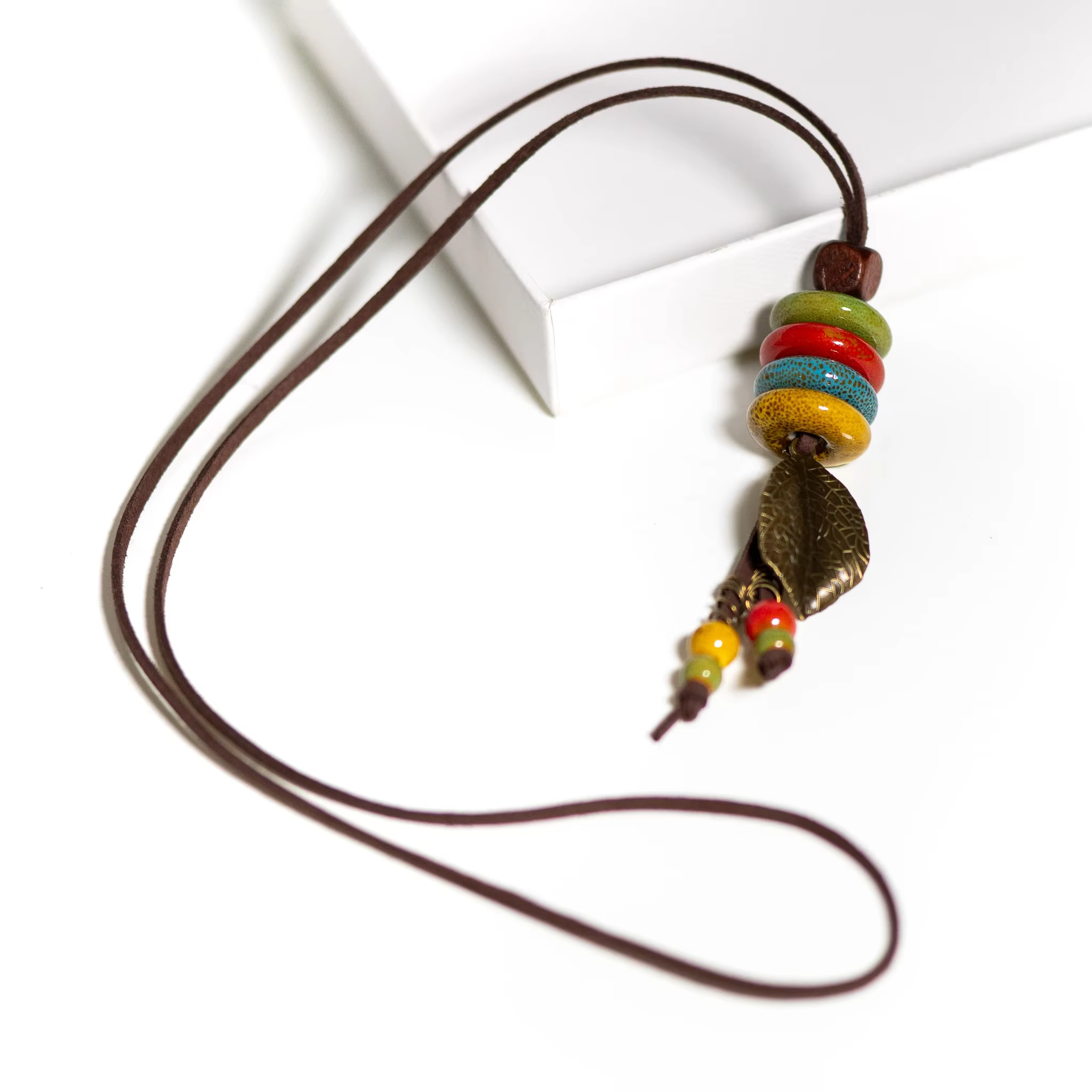 Miredo bijoux en gros mode pendentif en céramique artware collier livraison directe 2X105