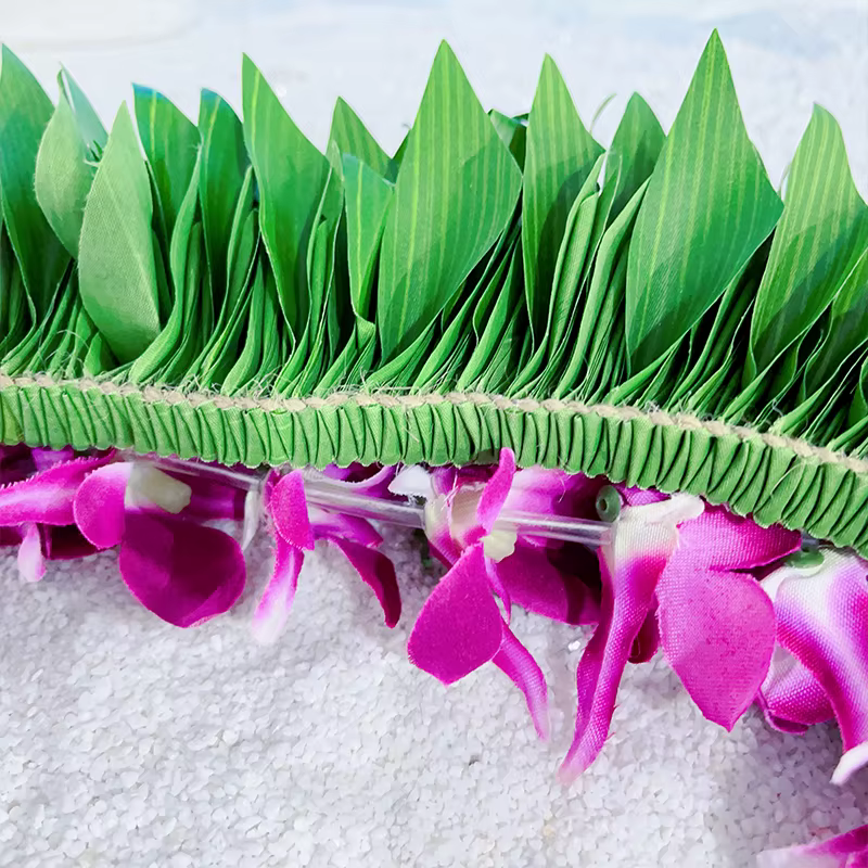 Orchidée Romantique avec Cuir oral elu Tongan Lei