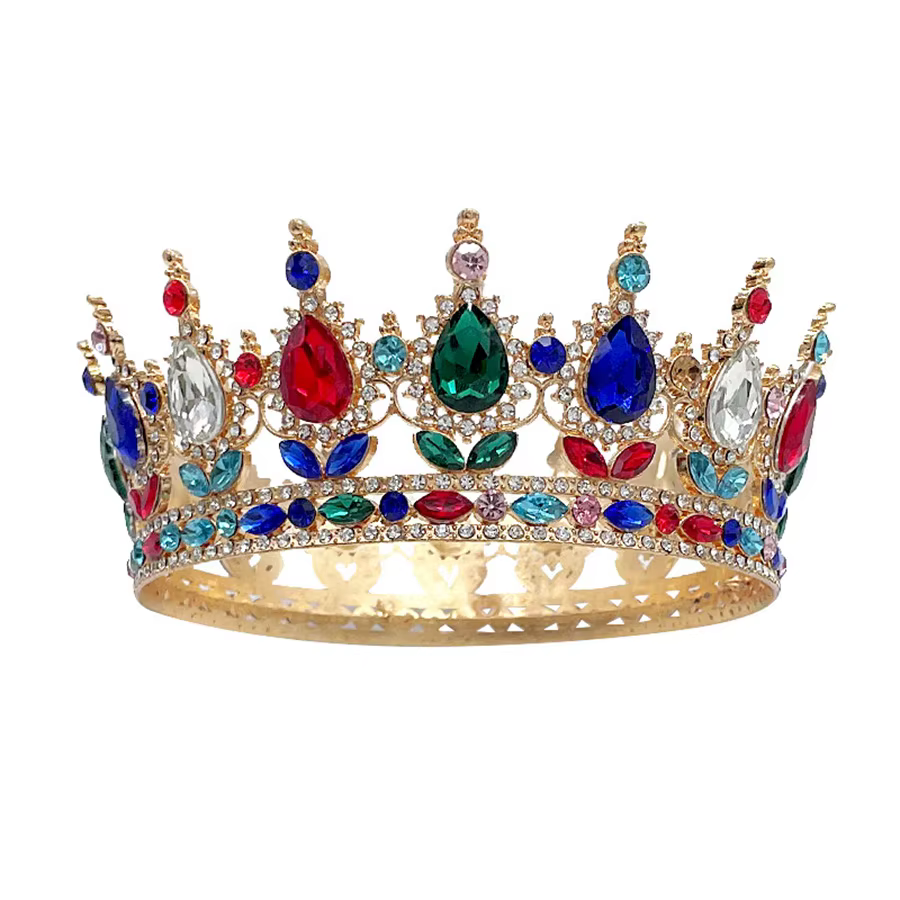 Couronne baroque vintage pour femme