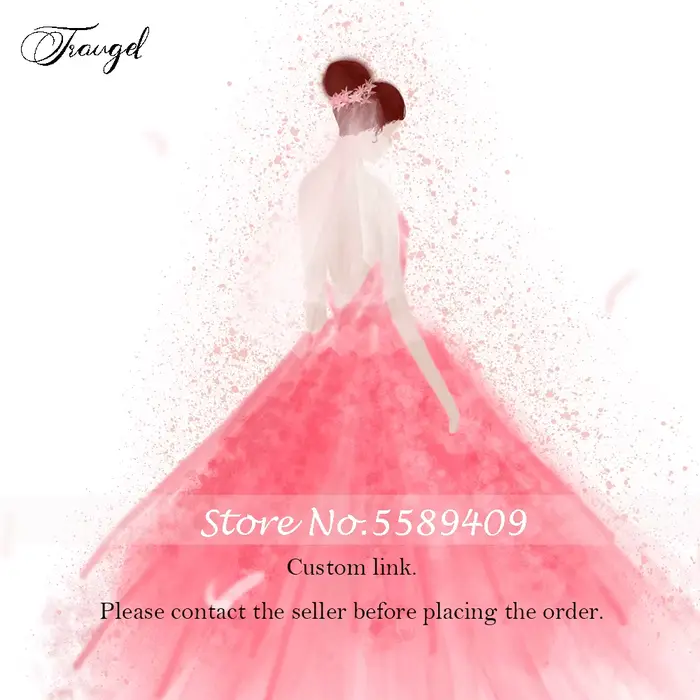 Traugel robe de mariée personnalisée personnalisée à la main toute robe de mariée demande spéciale l