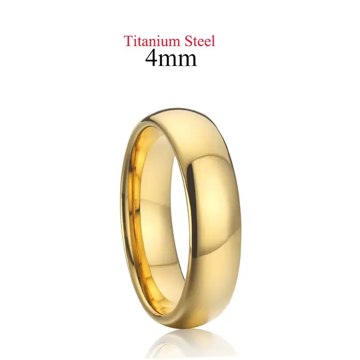 Bagues de mariage d'anniversaire à Surface martelée pour filles et femmes, bijoux en acier inoxydabl