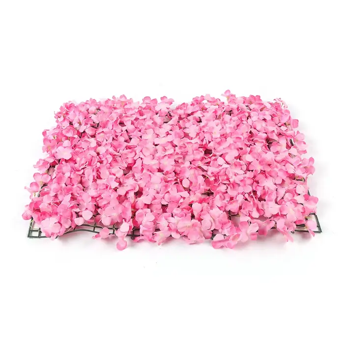 Panneaux Muraux de Fleurs Roses Artificielles, Polymères Muraux de Fleurs InjRose, pour Décoration M